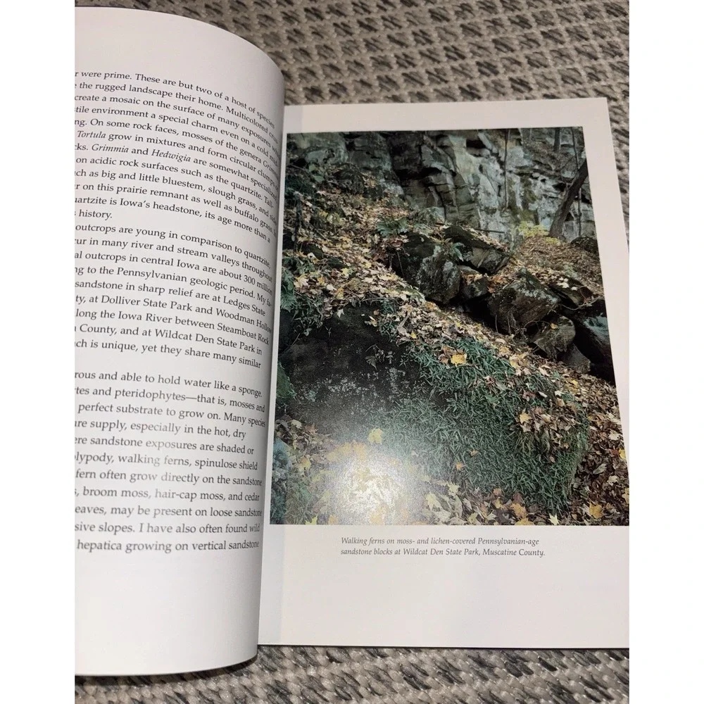 Iowa's Wild Places: An Exploration Carl Kurtz Vintage 1996 Hardcover First Ed
